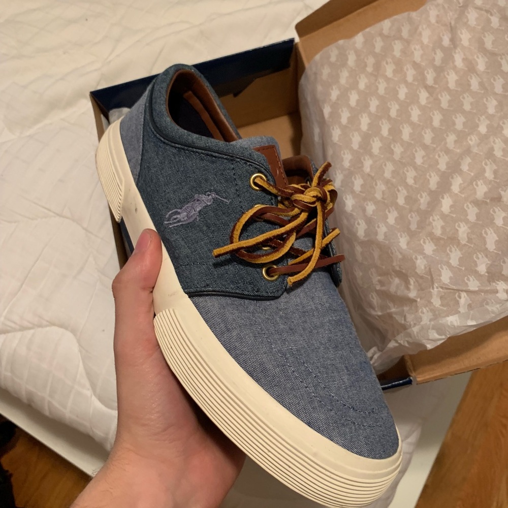 Polo shoes sz 8.5 men